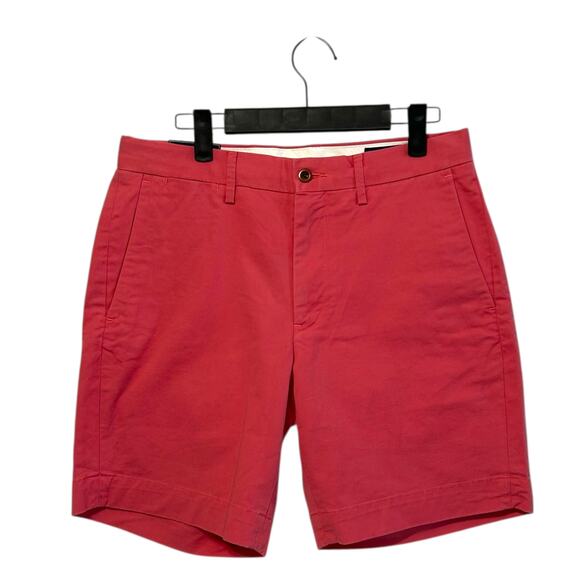 Polo Ralph Lauren Stretch Straight Fit Chino Shorts NWT Men's Sz 30 Red Preppy - Picture 1 of 10